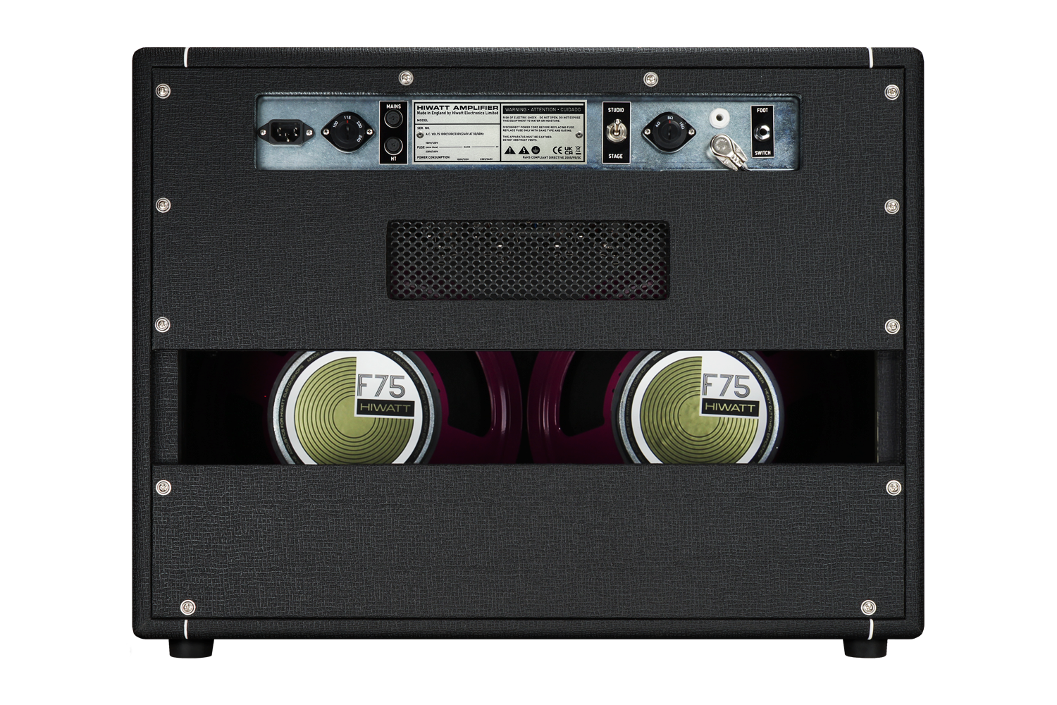 Studio Stage Combo 2×12 back